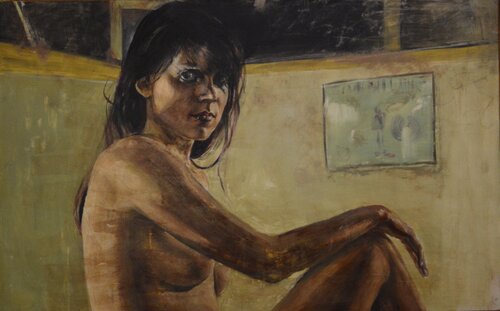 Bleib so! par Frank Schletter, Peinture en vente sur Singulart