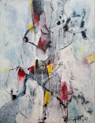 Überleben am Eis - wie lange noch? von Karoline Kornek, Malerei kaufen auf Singulart