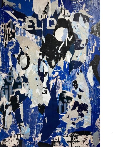 BLEU di Severine Fabre Forey, Altri media in vendita su Singulart