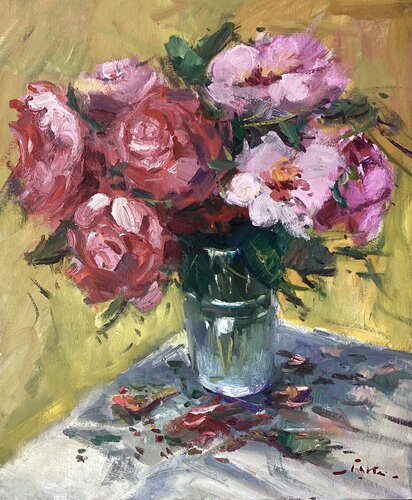 Gemischter Strauss von Guido Frick, Malerei kaufen auf Singulart