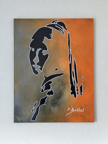 La jeune fille à la perle by Phil Berthot, 회화 for Sale on Singulart