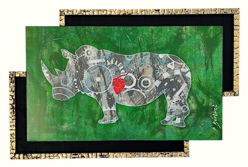 Cœur d'acier de Phil Berthot, Pintura a la venta en Singulart