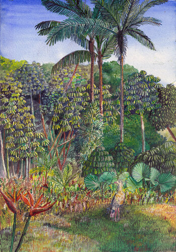 Soaking up the sun von Magnus Hansson, Malerei kaufen auf Singulart