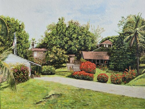 Martinique – Rhumerie Clément de Werner Bröcker, Pintura a la venta en Singulart