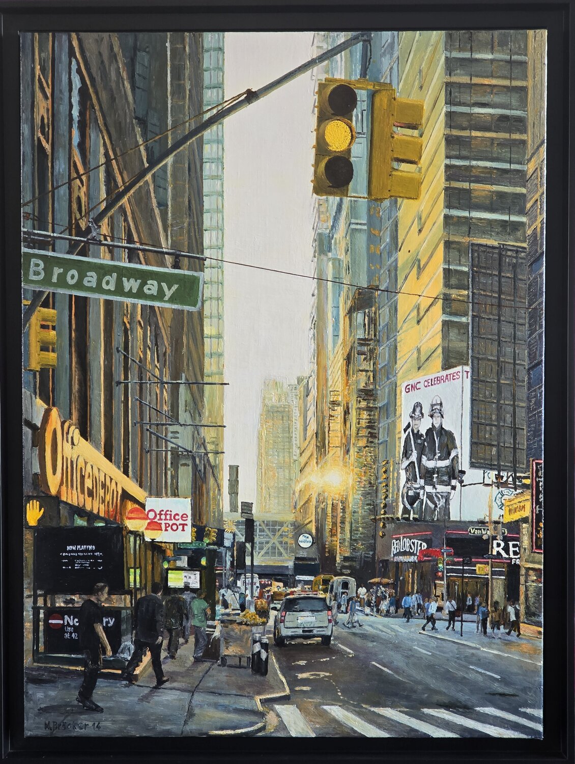 New York – Broadway - Sunset Werner Bröcker