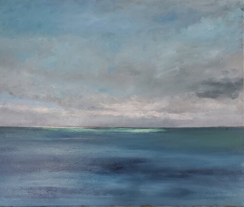 Ciel et mer du Sud von Jean-Marie de Malleray, Malerei kaufen auf Singulart