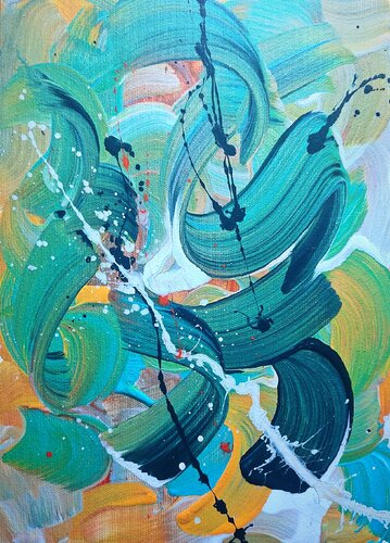 Oda a Iovis #1 by Daniel Olivar, Painting for Sale on Singulart