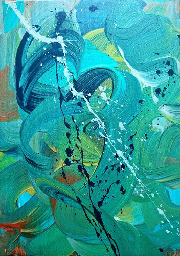 Oda a Iovis #3 by Daniel Olivar, Painting for Sale on Singulart