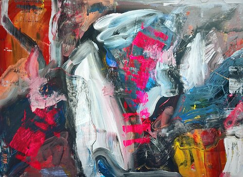 Caronte by Daniel Olivar, Painting for Sale on Singulart