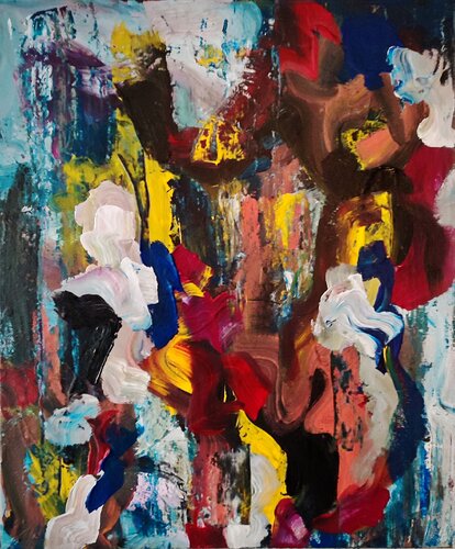 Solitude van Daniel Olivar, Schilderij te koop op Singulart