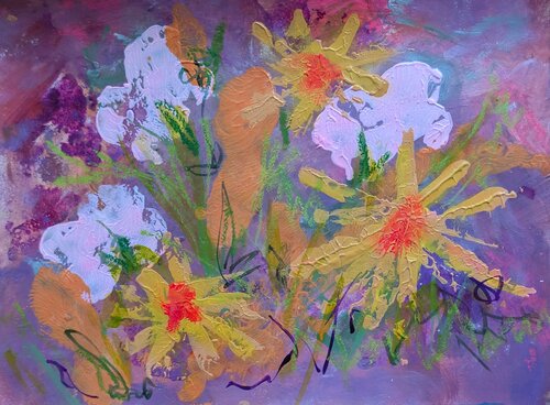 Bright Sun Shiny Day van Cheryl Raber, Schilderij te koop op Singulart