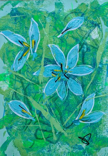 Azure Breeze van Cheryl Raber, Schilderij te koop op Singulart