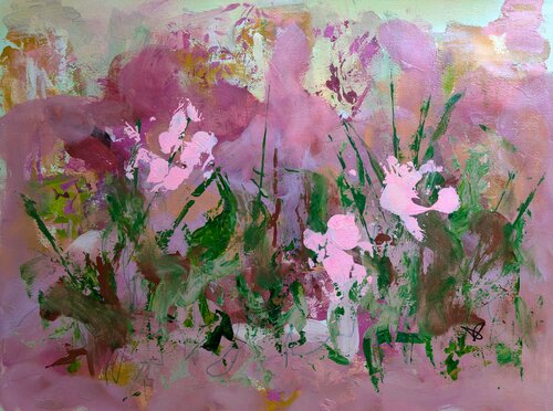 Flower Chant 2 van Cheryl Raber, Schilderij te koop op Singulart