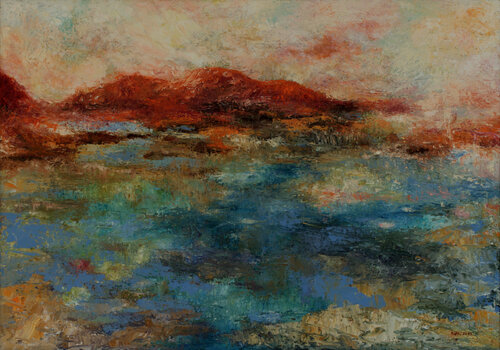 Weites Land par Karen Roßki, Peinture en vente sur Singulart