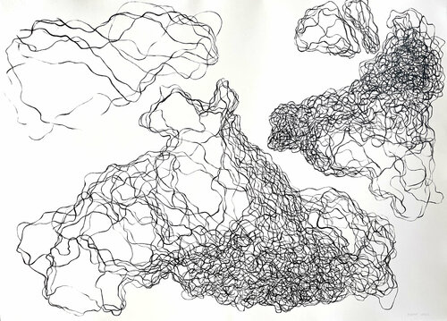 Innenleben 4 par Karen Roßki, Dessin en vente sur Singulart