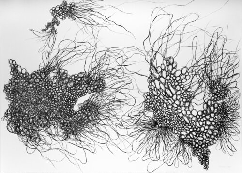 Raumgreifen by Karen Roßki, Drawing for Sale on Singulart