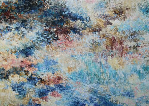 Gro es Rauschen par Karen Roßki, Peinture en vente sur Singulart