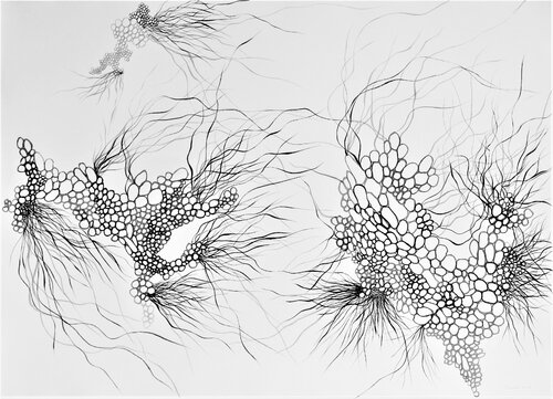 Raumgreifen par Karen Roßki, Dessin en vente sur Singulart