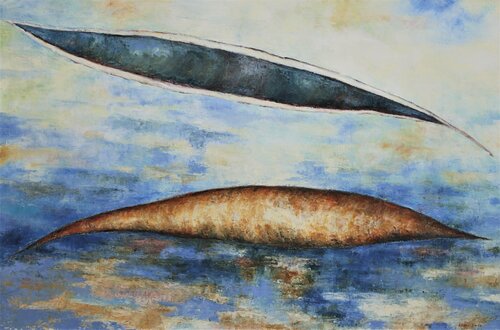 Zwei par Karen Roßki, Peinture en vente sur Singulart