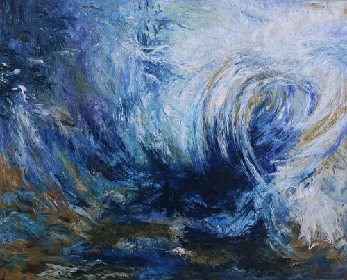 Überschlag par Karen Roßki, Peinture en vente sur Singulart