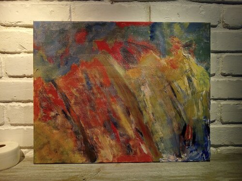 landscape of my life van Robert Mangold, Schilderij te koop op Singulart