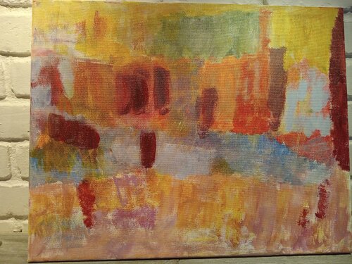 Rock of  Abraham van Robert Mangold, Schilderij te koop op Singulart