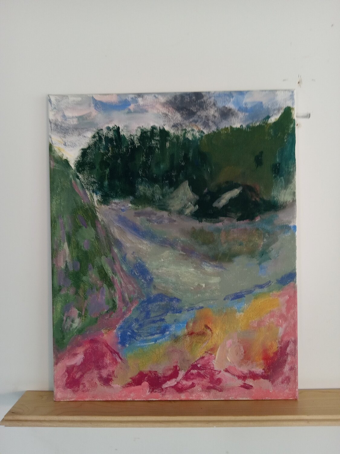 Rhode Island Lake Robert Mangold