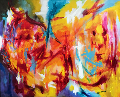 Excitement de Robert Lombardi, Pintura a la venta en Singulart