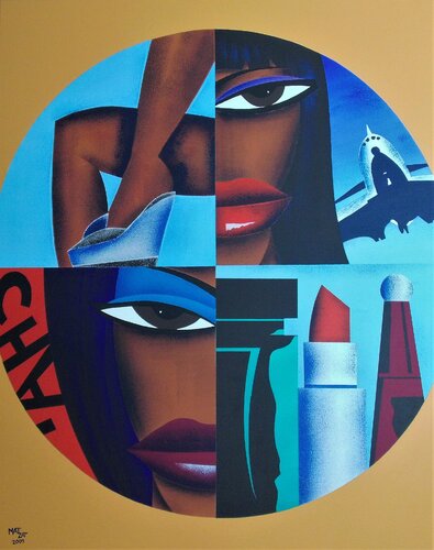 Die Welt der Naomi von Peter Matzat, Malerei kaufen auf Singulart