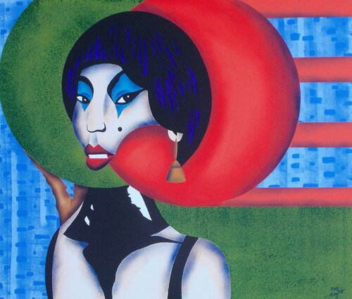 Gegensätzliches von Peter Matzat, Malerei kaufen auf Singulart