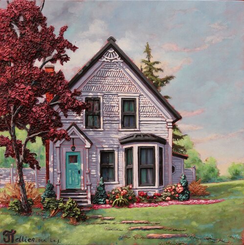 Mignonne à Sutton von Josée Tellier, Malerei kaufen auf Singulart