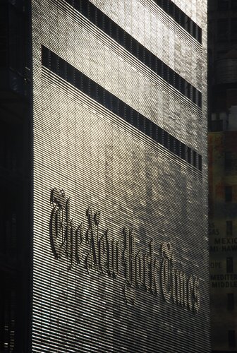 New York Times Building, New York City by Arthur Marcus, Photography for Sale on Singulart