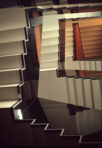 Up the Down Staircase, Philadelphia von Arthur Marcus, Fotografie kaufen auf Singulart