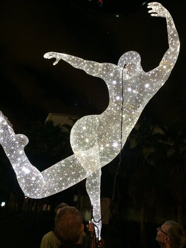 Illuminated Human, Art Basel Week, Miami,  FL by Arthur Marcus, 사진 for Sale on Singulart