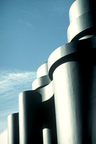 Binocular Building, Los Angeles van Arthur Marcus, Fotografie te koop op Singulart