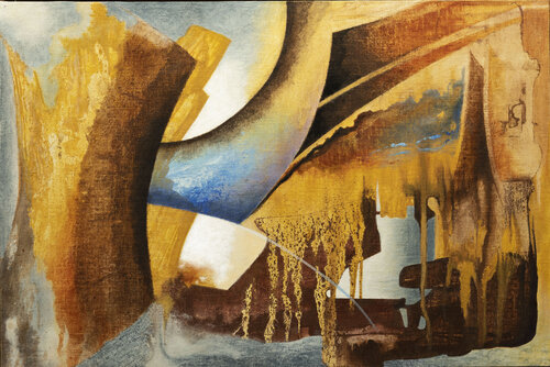 Arquitectura del instante van Jose Pedro Izquierdo Pérez, Schilderij te koop op Singulart