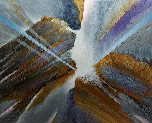 Cruce de energía by Jose Pedro Izquierdo Pérez, Painting for Sale on Singulart