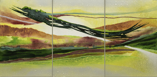 Territorio suspendido van Jose Pedro Izquierdo Pérez, Schilderij te koop op Singulart