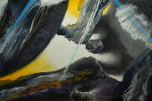 Geometría del deshielo van Jose Pedro Izquierdo Pérez, Schilderij te koop op Singulart