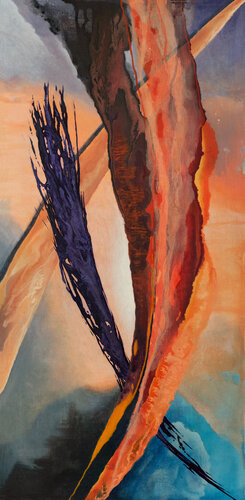 Ascensión diagonal van Jose Pedro Izquierdo Pérez, Schilderij te koop op Singulart