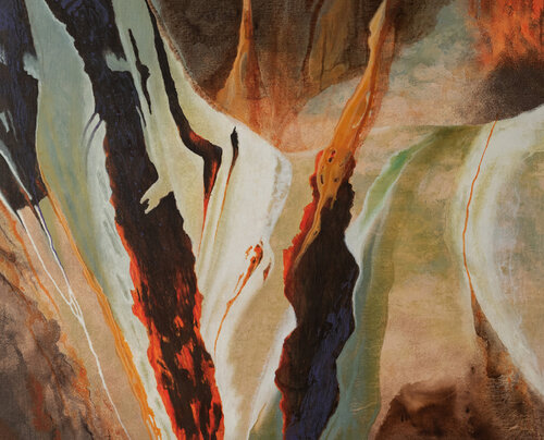 Color de Bardenas Reales di Jose Pedro Izquierdo Pérez, Pittura in vendita su Singulart
