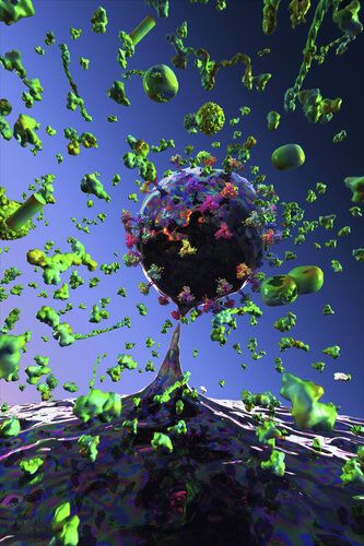 Luminous Currents de Craig Zuckerman, Digital a la venta en Singulart