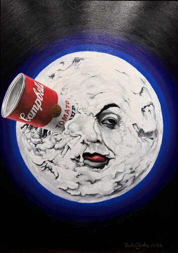 Warhol & Méliès by Tulio Capcha, Painting for Sale on Singulart