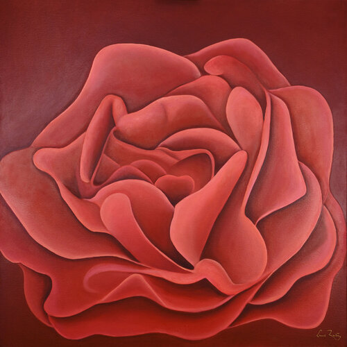 Cyclamen van Leni Betes, Schilderij te koop op Singulart