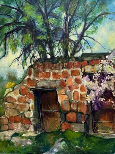 “The old house” di Raffi Ghazaryan, Pittura in vendita su Singulart