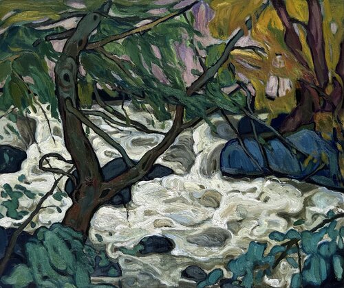 ''Wild flow'' van Raffi Ghazaryan, Schilderij te koop op Singulart