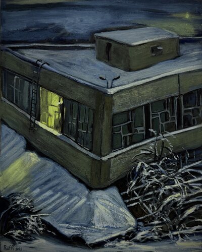 “Night” by Raffi Ghazaryan, Painting for Sale on Singulart