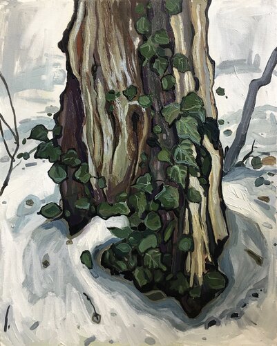 ''Winther landscape'' van Raffi Ghazaryan, Schilderij te koop op Singulart