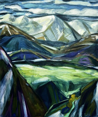 “Mountains” von Raffi Ghazaryan, Malerei kaufen auf Singulart