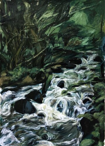 ''Landscape'' di Raffi Ghazaryan, Pittura in vendita su Singulart
